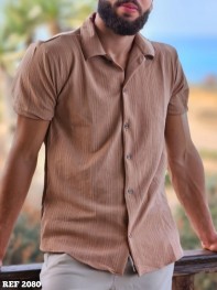 chemise AZART rillé 2